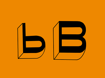 Uppercase and Lowercase B’s b lettering lettering design letters