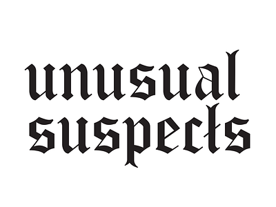 Unusual Suspects Logo