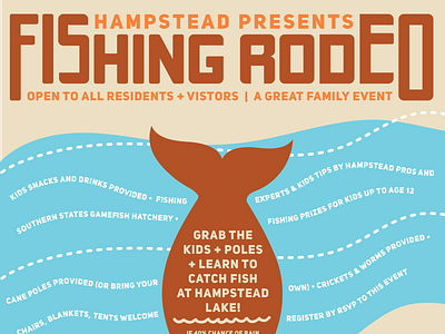 Hampstead Fishing Rodeo Event Poster