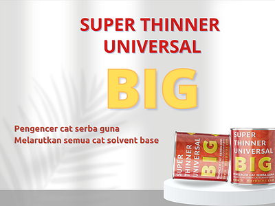 Design Super Thinner Universal BIG branding design graphic design product design