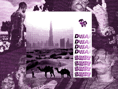 DUBAI SHIT HJ, travis scott & quavo - GVFX 2022 ArtWork Fanmade design graphic design illustration typography