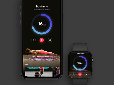 Daily UI Challenge #014 Countdown Timer activity apple challenge countdown dailyui health sport sports timer watch