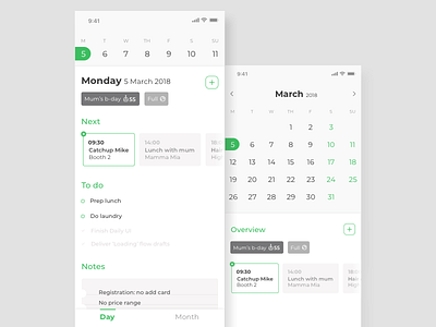 Daily UI Challenge #38 Calendar calendar challenge dailyui day month notes plan planner schedule todo