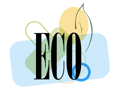 ECO GEOMETRIC bio biological clean concious design eco eco friendly ecologic green illustration sustainably