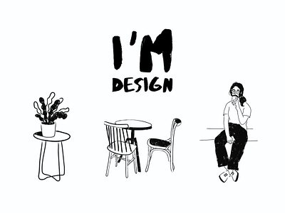 Brand identity for I'm design