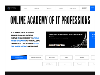 Online academy of it professions