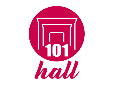 101 HALL - LOGO