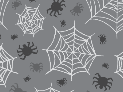 Spiderweb Toss halloween illustration illustrator pattern spiders spiderwebs texture vector