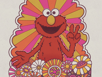 Psychedelic Elmo