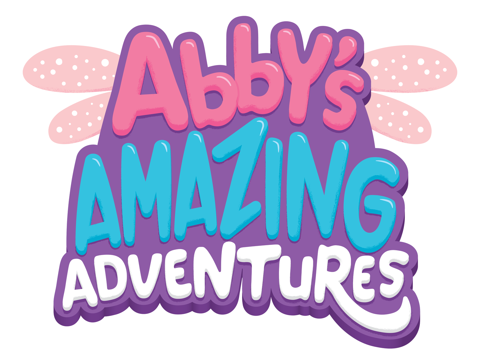 Abbys Amazing Adventures Title Treatment By Rob Zangrillo On Dribbble