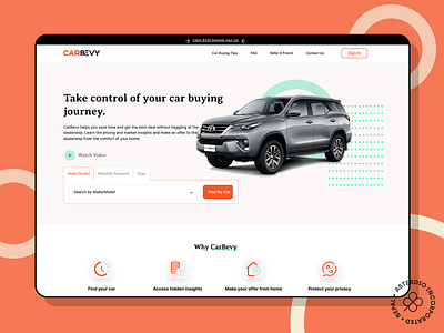 Carbevy auto marketplace car buying car marketplace marketplace ui design uiux design ux