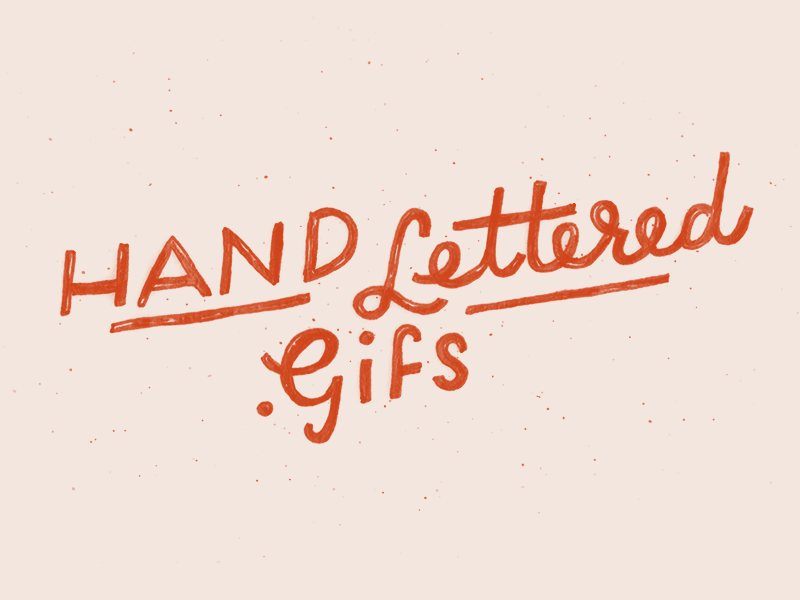 Handlettered GIFs doodle gif hand lettered lettering sketch skillshare teaching