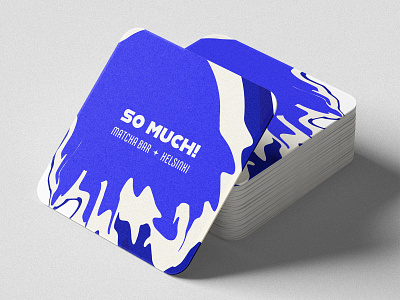 visual identity / helsinki / SO MUCH matcha / logo / coasters