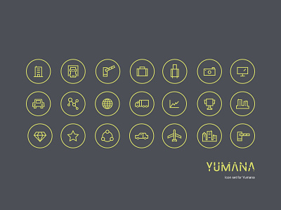 YUMANA icon set