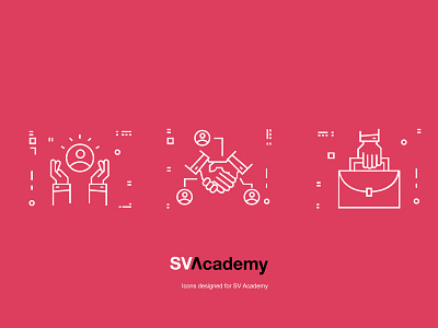 SV Academy ui illustrations