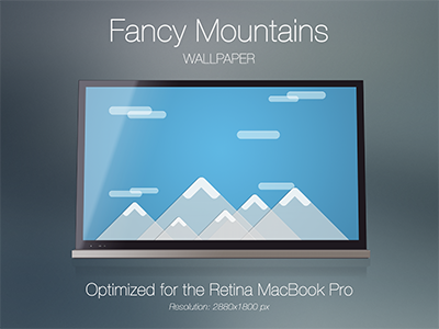 Fancy Mountains [Wallpaper] + Free Download fancy macbook pro mountains retina simple wallpaper