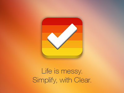 Clear Icon 3d app apple clear icon ios iphone ipod todo