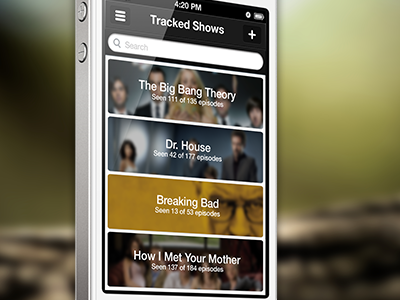 Watched.li iPhone App