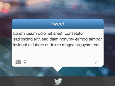 Twitter Widget for Windows simple tweet twitter widget