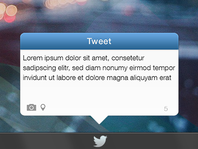 Twitter Widget for Windows by Kai Halfinger on Dribbble