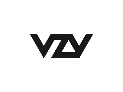 VERZY - Geometric Logo geometric illustration logo typography verzy