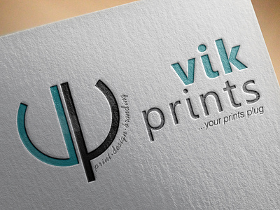 VikPrints Logo Design