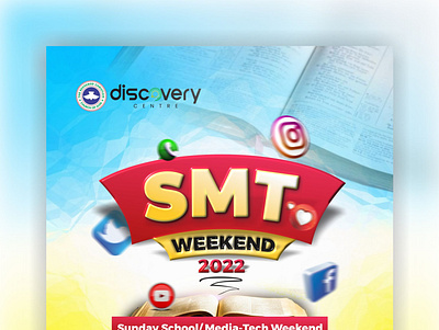 E flyer for SMT weekend flyer design graphic design logo design stylish logo