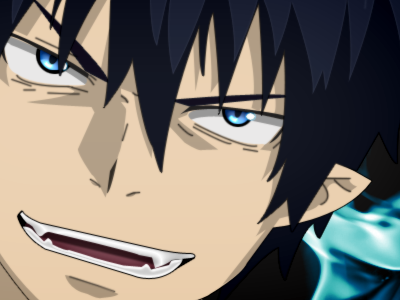 Blue Exorcist anime blue exorcist flames manga pen tool