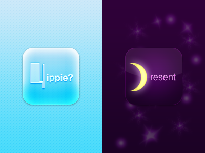 Simple iOS icons apple appstore cresent ios iphone retina yippie