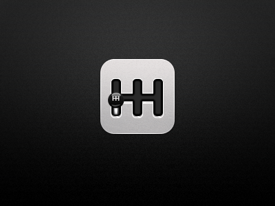 Gear iOS Icon apple appstore gear gear stick grey icon ios iphone