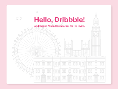 Hello, Dribbble