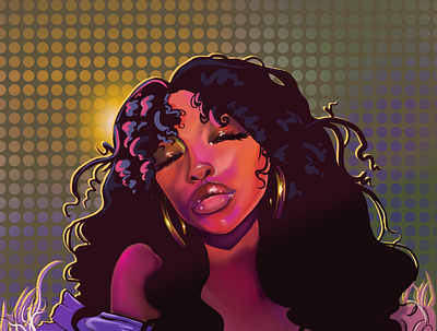 Sza Ctrl design details digital art graphic design illustration sza trendy