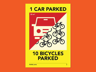 1 car = 10 bicycles