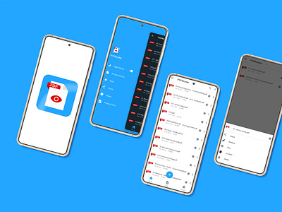 PDF Reader App - My PDF Viewer /UI UX Design
