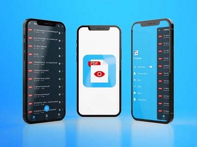 PDF Reader App - My PDF Viewer /UI UX Design 3d animation app app design art branding design graphic design icon illustration illustrator logo typography ui uiux ux vector