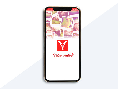 Video Editor For Youtube - YVE app app design branding design graphic design illustration logo mobile app design ui ui design uiux uiuxdesign ux design vector