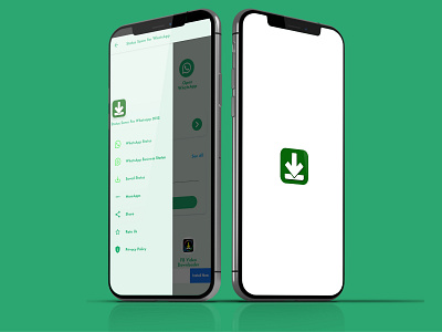 Status Saver For Whatsapp 2022 android app design app app design branding design graphic design illustration logo mobile mobile app mobile app design ui ui ux design for app ux vector