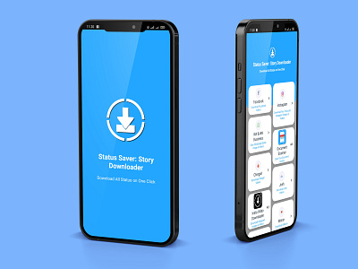 Status Saver: Story Downloader android app app app design branding design graphic design illustration logo mobile app mobile app design ui ui ux ideas ui ux portfolio ui ux trends ux vector