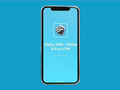 Sticky VPN - Stable Secure VPN app app design branding design graphic design illustration layout design logo mobile app motion graphcs ui ui design ux ux design vector