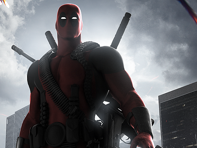 Deadpool artwork cgi deadpool design