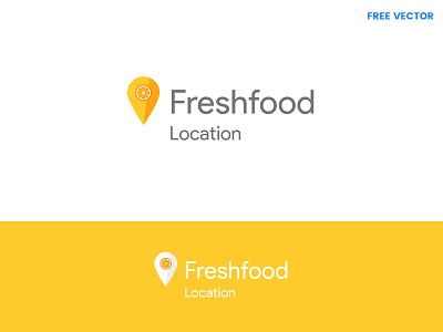 Free Fresh Food Location – Logo Template free company logo free food logo free logo free logo svg location logo vector logo template logo vector ui design