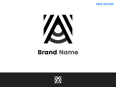 A letter – Logo Template