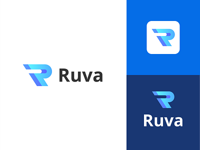Ruva Logo branding design logo modern
