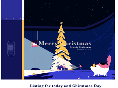 Lonely Christmas ui