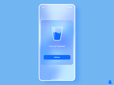 Daily UI 016 - Pop Up/Overlay cup dailyui dailyui 016 dailyui challenge dailyuichallenge design figma overlay overlay ui pop up pop up ui popup ui popupui product design ui ui design uiux ux ux design water