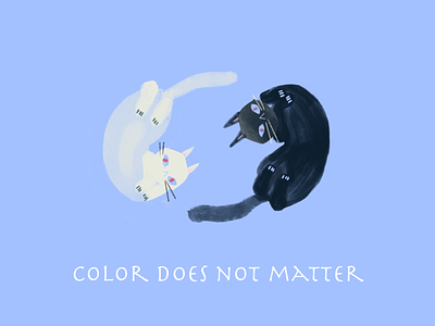 Day22 - Color does not matter 100daychallenge illustration