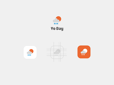 Day23 - Logo Design 100daychallenge logo weather app