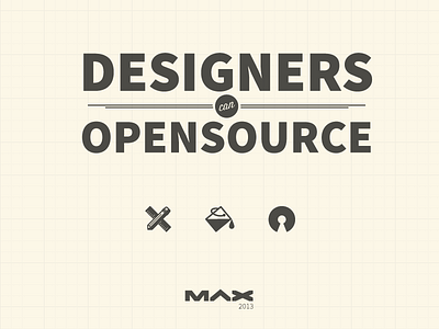 Designers can Open Source deck design open source presentation slides