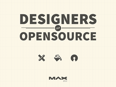 Designers Can Open Source deck design open source slides