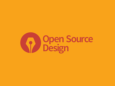 Source Sans Semibold Orange design open open source